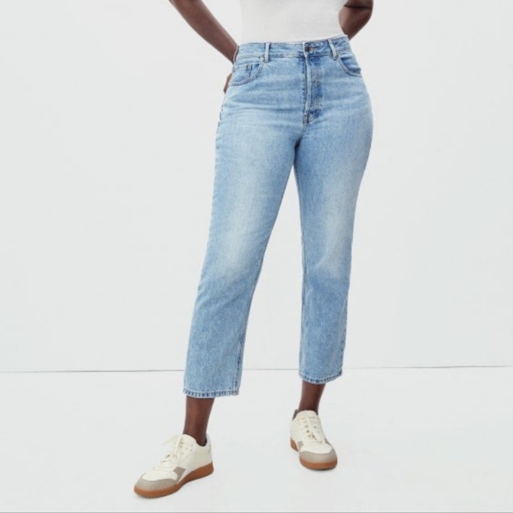 Everlane The Curvy 90s Cheeky Jean in Diamond Wash